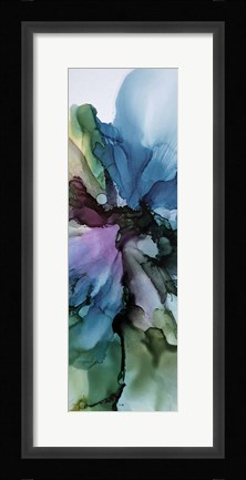 Framed Vibrant Floral 1 Print