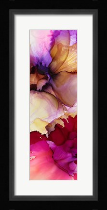 Framed Vibrant Pink Florals 1 Print