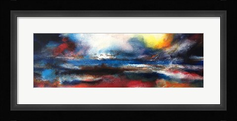 Framed Abstract Wonderland Print