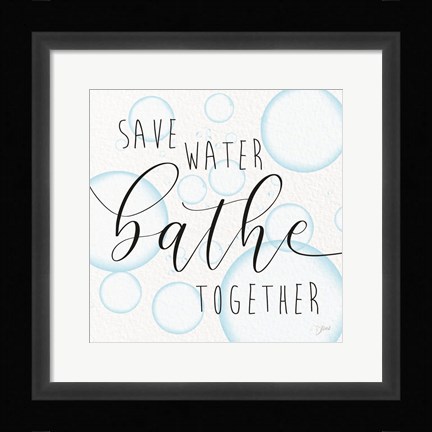 Framed Bathe Together Print