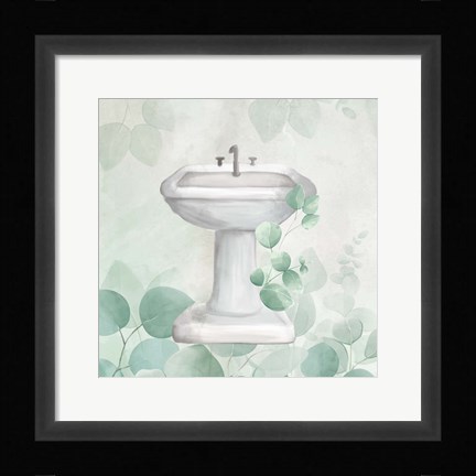 Framed Eucalyptus Unwind 3 Print