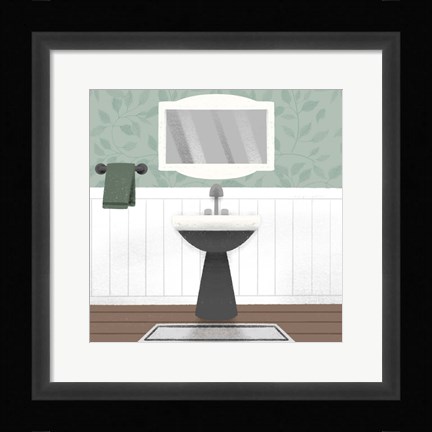 Framed Natures Restroom 2 Print