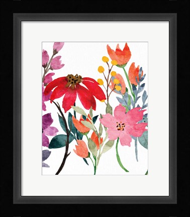 Framed Wildflowers 2 Print