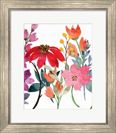 Framed Wildflowers 2 Print
