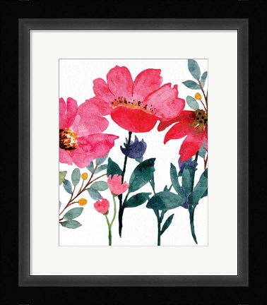 Framed Wildflowers 3 Print