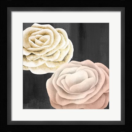 Framed Rose Gold 2 Print