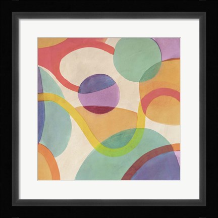 Framed Laughter I (detail) Print