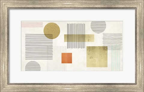 Framed Lines and Shapes Print