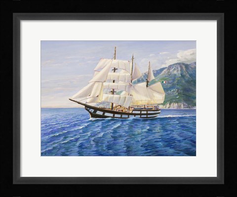 Framed Goletta Print