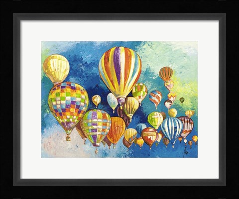 Framed Sospesi nel Cielo II Print