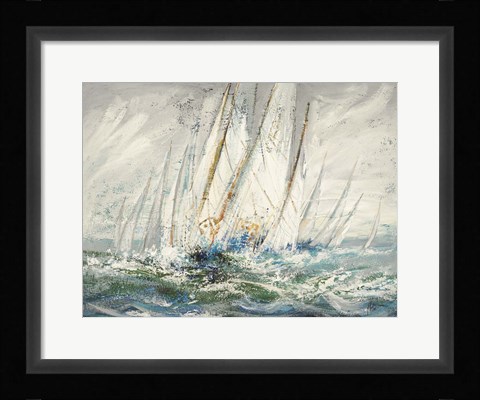 Framed D'acqua e di Vento Print