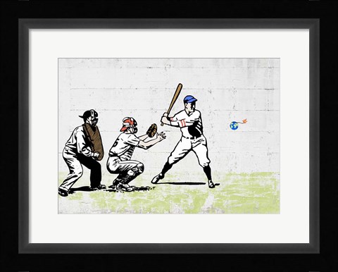 Framed Worth a Home Run? Print