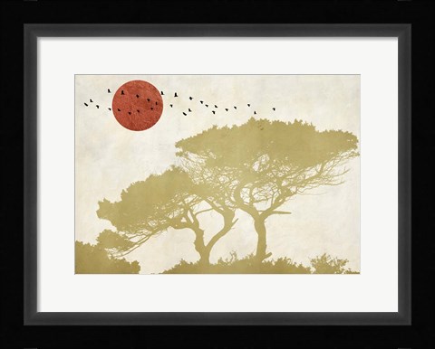 Framed Passage of Good Fortune Print