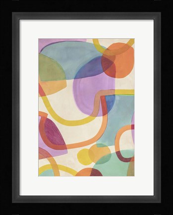 Framed Laughter II Print