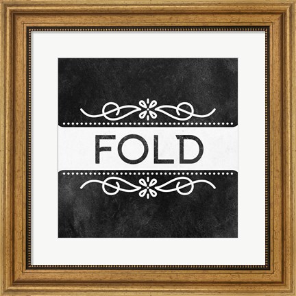 Framed Wash Dry Fold 3 v2 Print