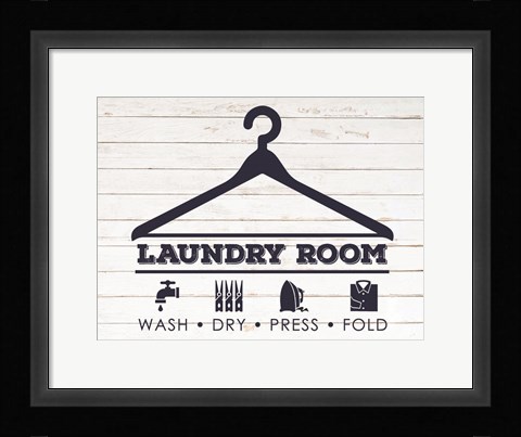 Framed Laundry Room Print