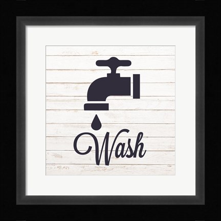 Framed Wash Print