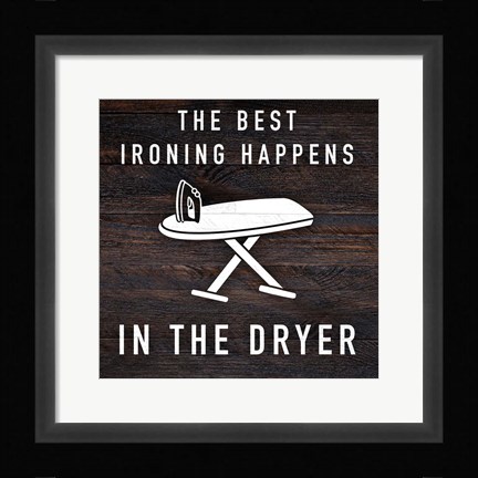 Framed Best Iron Print