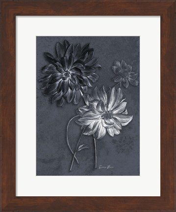 Framed Tranquil Botanical 1 Print