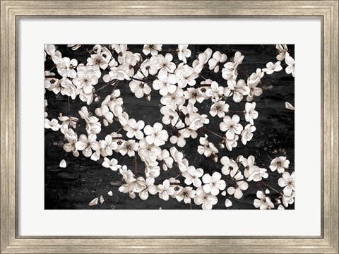 Framed Magnolia Branches Print