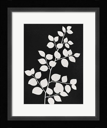 Framed Silhouetted Growth 2 Print