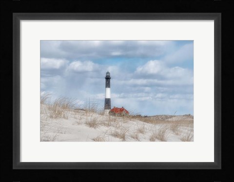 Framed Fire Island Lighthouse Print