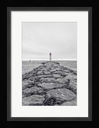 Framed Patchogue Lighthouse Print