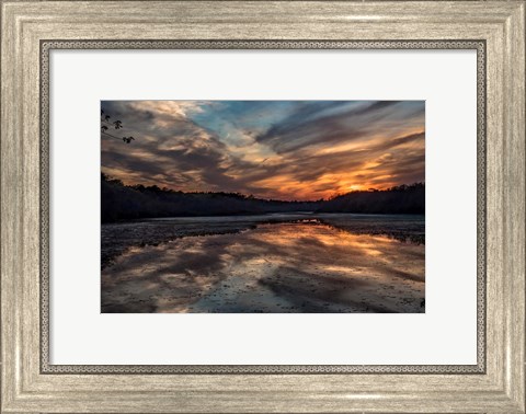Framed Priority Of Reflection Print