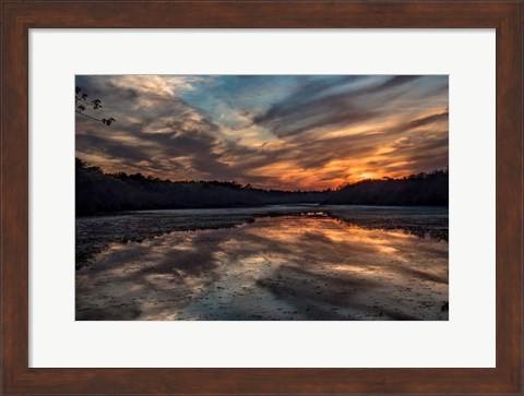 Framed Priority Of Reflection Print