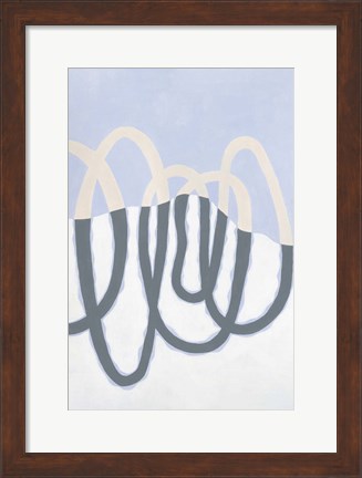 Framed Loops II v2 Print