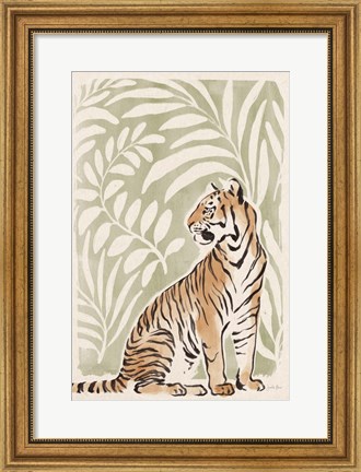 Framed Jungle Cats II v2 Print