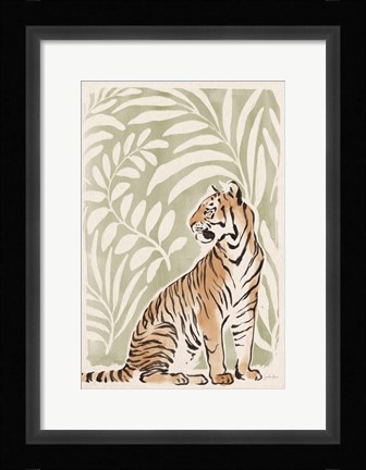 Framed Jungle Cats II v2 Print