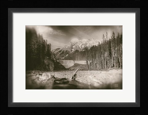 Framed Hike to the Falls Print