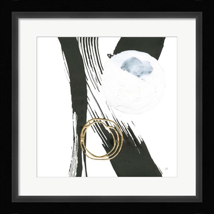 Framed Many Moons II Print
