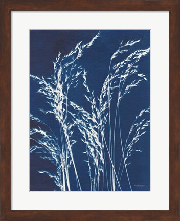 Framed Ornamental Grass V Print