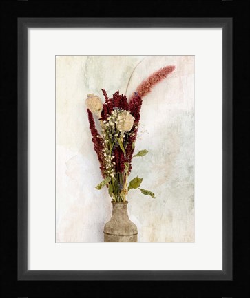 Framed Autumns Song Florals Print