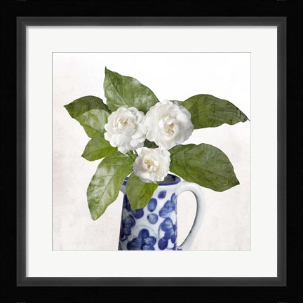 Framed Printed Vase 2 Print