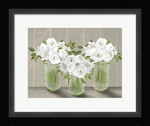 Framed Lovely Bouquet 5 Print