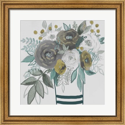 Framed Natural Bouquet 1 Print