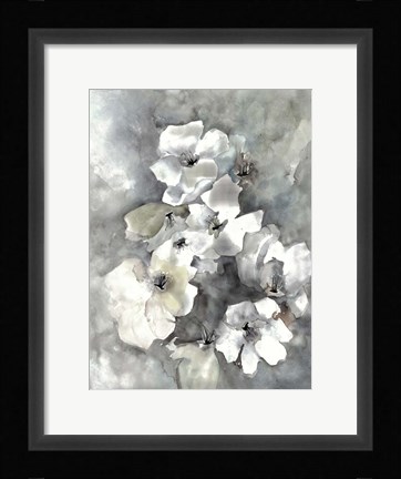 Framed Mundane Florals 1 Print