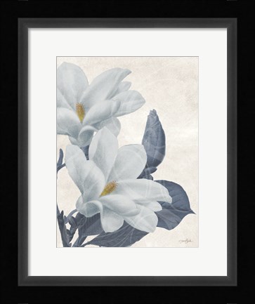 Framed Magnolia Blues 1 Print