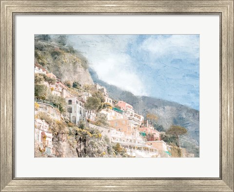 Framed Amalfi Coast Print