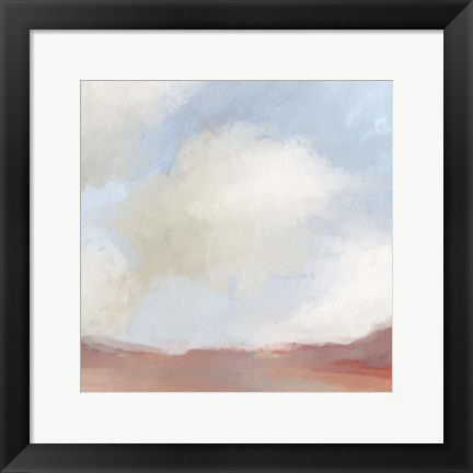 Framed Skies Above The Canyon Print