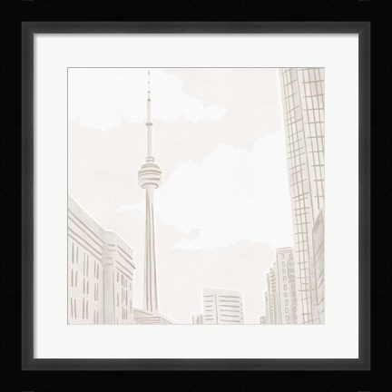 Framed Toronto Print