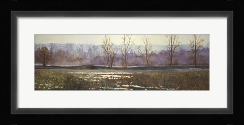 Framed Hazelmere Forest Print