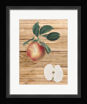 Framed Pressed Fruit 1 Print