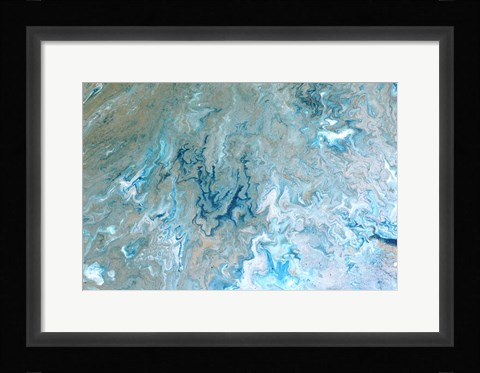 Framed Sea Floor Print