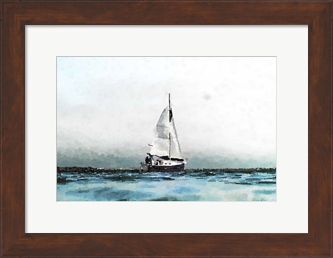 Framed Into The Wind Print