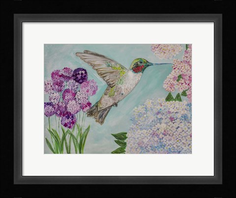 Framed Feeding Spring Friend Print