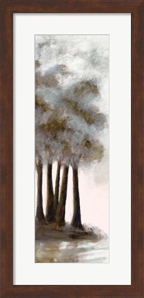 Framed Wooded Vista 1 Print